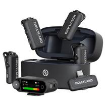 Sistema De Microfone Sem Fio Hollyland Lark Max 2 Combo Para 4 Pessoas Sistema De Microfone Sem Fio Hollyland Lark Max 2 Combo Para 4 Pessoas