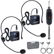 Sistema de microfone sem fio Lavalier KOMISON SU-80 UHF Dual Sistema de microfone sem fio Lavalier KOMISON SU-80 UHF Dual