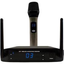 Sistema de Microfone Sem Fio Leson LS-906 Preto F002 Sistema de Microfone Sem Fio Leson LS-906 Preto F002