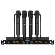 Sistema de Microfone Sem Fio MELONARE MWM-41F com alcance de 80 m
