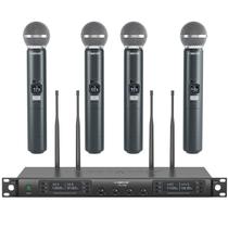 Sistema de microfone sem fio Phenyx Pro PTU-7000-4H 4x40 UHF Sistema de microfone sem fio Phenyx Pro PTU-7000-4H 4x40 UHF