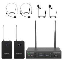 Sistema de Microfone Sem Fio Phenyx Pro PTU-71-2B UHF - Alcance de 100m Sistema de Microfone Sem Fio Phenyx Pro PTU-71-2B UHF - Alcance de 100m