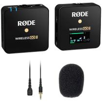 Sistema de microfone sem fio Rode Wireless GO II WIGOIIS