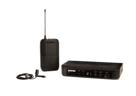 Sistema de microfone sem fio Shure BLX14/CVL com bateria de 14h Sistema de microfone sem fio Shure BLX14/CVL com bateria de 14h