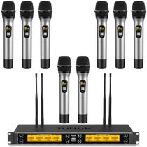 Sistema de microfone sem fio TONOR TW880 12 canais UHF