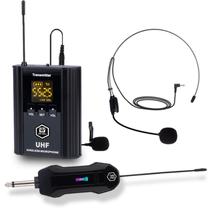 Sistema de Microfone Sem Fio W IN-MIX UHF 30 Canais 30 m Sistema de Microfone Sem Fio W IN-MIX UHF 30 Canais 30 m