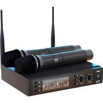 Sistema De Microfone Sem Fio Wp300 Dual Vocal Uhf