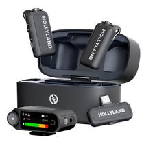 Sistema De Microfones Duplo Sem Fio Hollyland Lark Max 2 Combo Para Câmeras E Dispositivos Móveis Sistema De Microfones Duplo Sem Fio Hollyland Lark Max 2 Combo Para Câmeras E Dispositivos Móveis