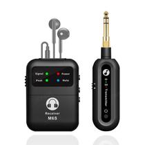 Sistema de monitor intra-auricular sem fio JCANOL Stereo 2.4GHz IEM