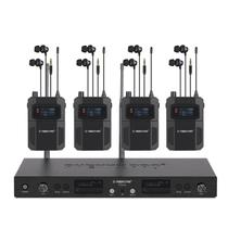 Sistema de monitor intra-auricular sem fio Phenyx Pro PTM-22 com 4 bodypacks