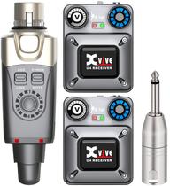 Sistema de monitor intra-auricular sem fio Xvive U4R2 com 1 transmissor e 2 receptores Sistema de monitor intra-auricular sem fio Xvive U4R2 com 1 transmissor e 2 receptores
