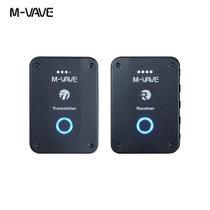 Sistema De Monitor M-VAVE De Fone De Ouvido De 2,4 GHz Wi-fi Transmissor Recarregável Receptor Estéreo