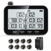 Sistema de Monitoramento da Pressão dos Pneus para Reboque GUTA com 8 Sensores