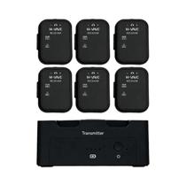 Sistema De Monitoramento De Fones De Ouvido Sem Fio M-VAVE WP-12 2.4GHz 1T2R Com Latência Ultra Sistema De Monitoramento De Fones De Ouvido Sem Fio M-VAVE WP-12 2.4GHz 1T2R Com Latência Ultra