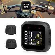 Sistema De Monitoramento De Pressão De Pneus De Motocicleta TPMS Em Tempo Real M3 Com Display