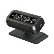 Sistema De Monitoramento De Pressão De Pneus Solar Com Carregamento USB Para 4 Rodas Yangood TPMS