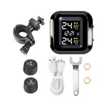 Sistema De Monitoramento De Pressão E Temperatura De Pneus De Motocicleta Com Sensores Externos