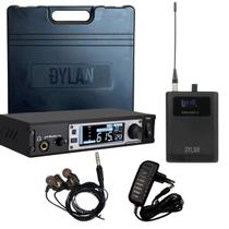 Sistema de Monitoramento Duplo In Ear UHF Dylan DSM-601 Super Stereo