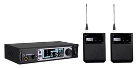 Sistema De Monitoramento In Ear Dylan Dsm-600 Uhf Duplo
