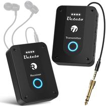 Sistema de Monitoramento In Ear Sem Fio Ueteto 2.4GHz Estéreo IEM