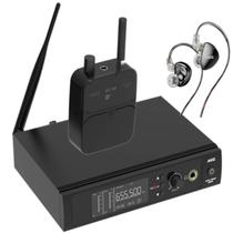 Sistema de Monitoramento Sem Fio AKG WP300 IEM Profissional