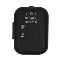 Sistema De Monitoramento Sem Fio In-Ear M-VAVE WP-12 2.4GHz Latência De 3ms Reprodução De 24H Estojo