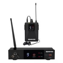 Sistema de Monitoramento Soundvoice Sem Fio IN-EAR SV-01 + 1 Fone de Retorno IN-EAR SV-01
