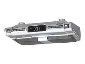 Sistema de música Bluetooth Jensen SMPS-628 sob o gabinete