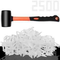 Sistema de nivelamento de ladrilhos DGSL com martelo de borracha de 2500 peças