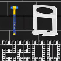Sistema de nivelamento de ladrilhos Threetwone Pro-Grade 1/16 2200 Clips