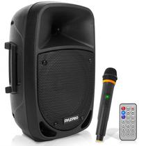 Sistema de PA para Karaokê Pyle 800W com Microfone Bluetooth Sem Fio Sistema de PA para Karaokê Pyle 800W com Microfone Bluetooth Sem Fio