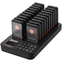 Sistema de pager de restaurante VEVOR Wireless, alcance de 400 m, 20 campainhas