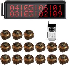 Sistema de pager para restaurante WNKRUN com display sem fio de 500 m