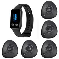 Sistema de Pager Sem Fio para Restaurante WNKRUN com Relógio à Prova dÁgua Sistema de Pager Sem Fio para Restaurante WNKRUN com Relógio à Prova dÁgua