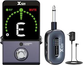 Sistema de pedal de guitarra sem fio Xvive P58 5,8 GHz com sintonizador Sistema de pedal de guitarra sem fio Xvive P58 5,8 GHz com sintonizador