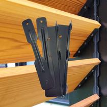 Sistema de Persianas Deck Pylex 11060 com Suporte Preto Sistema de Persianas Deck Pylex 11060 com Suporte Preto