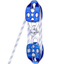 Sistema de Polia Block and Tackle Gretee - 200 Pés x 1/2" de Corda Sistema de Polia Block and Tackle Gretee - 200 Pés x 1/2" de Corda