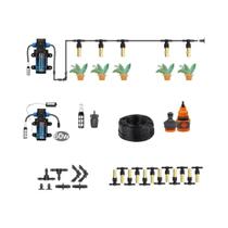 Sistema De Resfriamento Por Nebulização Autoescorvante De 60W, Irrigação De Jardim De 30-10m, Kit Sistema De Resfriamento Por Nebulização Autoescorvante De 60W, Irrigação De Jardim De 30-10m, Kit