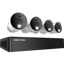 Sistema de Segurança DVR Night Owl BTD8814LSAR 8 Canais 4K com HD de 1 TB Sistema de Segurança DVR Night Owl BTD8814LSAR 8 Canais 4K com HD de 1 TB