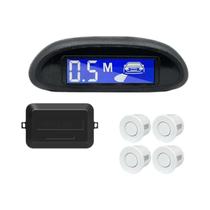 Sistema De Sensor De Estacionamento Para Carro Com Monitor LED, 4 Sensores, Detector De Radar,