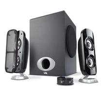 Sistema de Som 2.1 Cyber Acoustics CA-3810 80W com Subwoofer Sistema de Som 2.1 Cyber Acoustics CA-3810 80W com Subwoofer