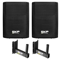 Sistema de Som Ativo e Passivo Amplificado SK 208PX SKP Sistema de Som Ativo e Passivo Amplificado SK 208PX SKP