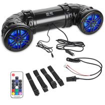 Sistema de som BELVA BPS6RGB UTV/ATV à prova de intempéries com 6,5” Sp Sistema de som BELVA BPS6RGB UTV/ATV à prova de intempéries com 6,5” Sp