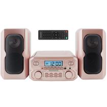 Sistema de Som Estéreo Magnavox MM435M2-RG Bluetooth Dourado Rosa Sistema de Som Estéreo Magnavox MM435M2-RG Bluetooth Dourado Rosa