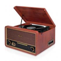 Sistema de Som Hi-fi Raveo Turner com Toca Disco Bluetooth