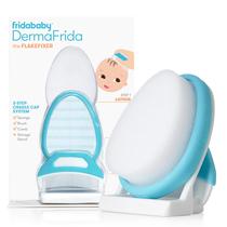 Sistema de Tampa de Berço Frida Baby DermaFrida FlakeFixer - Branco e Azul