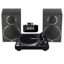Sistema de toca-discos Reloop RP-1000 MK2 com amplificador 8AUDIO Sistema de toca-discos Reloop RP-1000 MK2 com amplificador 8AUDIO