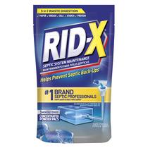 Sistema de tratamento de fossa séptica Rid-X 3,2 onças para 1500 galões Sistema de tratamento de fossa séptica Rid-X 3,2 onças para 1500 galões