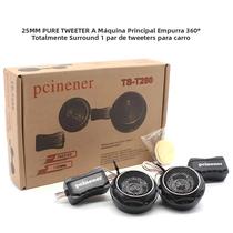 Sistema De Tweeter De Áudio Para Carro 12V 2PCS Alto-falante Modificado Para Porta Amplificador