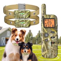 Sistema de vedação sem fio para cães Htcuto 856 Acre para 2 cães com controle remoto Sistema de vedação sem fio para cães Htcuto 856 Acre para 2 cães com controle remoto